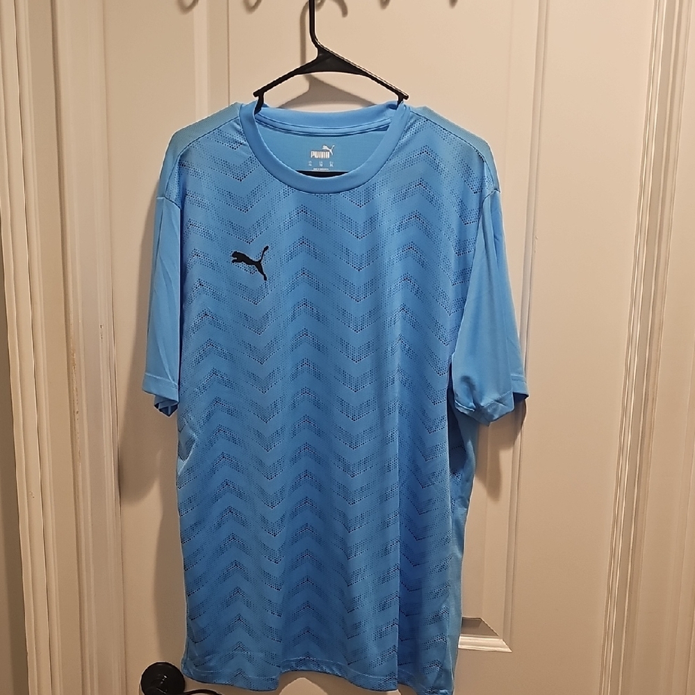 Puma Men's Blue Shirt